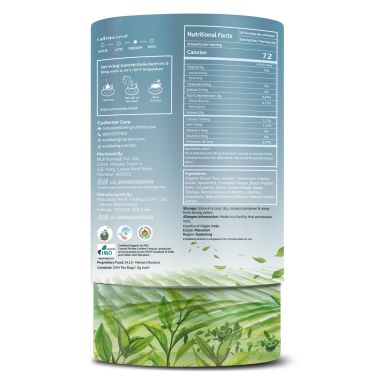 Wellbeing Nutrition: Digest Green Tea with 8B CFU, Ginger, Fennel Seeds - 40gm