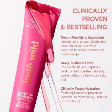 Inde Wild: Dewy Lip Tint Wedding Rose (15ml)