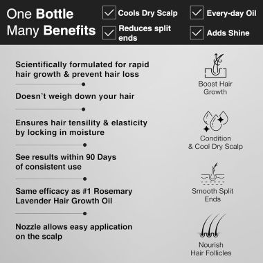 Soulflower: Soulflower Rosemary Mint Light Strengthening Hair Oil (225 ml)