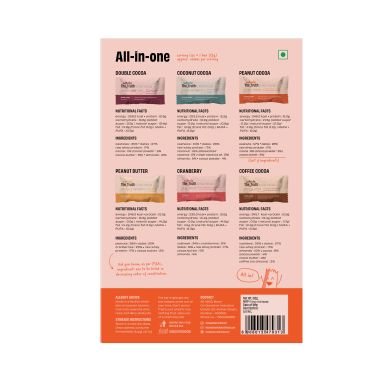 The Whole Truth: Protein Bars_All-in-One Protein Bars Peanut - Protein Bar - All-in-One - Pack of 6 (6 x 52g) 312