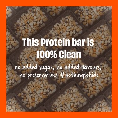 The Whole Truth: Protein Bars - Peanut Cocoa - Pack of 6 (6 X 52G) - No Added Sugar - All Natural