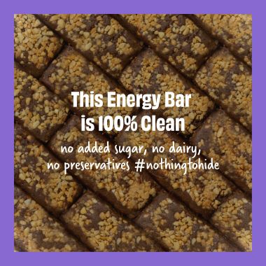 The Whole Truth: Energy Bars - Nuts For You (4 Peanut Choco Fudge, 2 Almond Choco Fudge) Pack of 6 (6 x 40g) - Dairy Free - No Added Sugar - All Natural