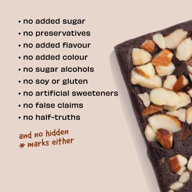 The Whole Truth: Protein Bars - Pack of 6 - Coffee Cocoa - Pack of 6 (6 X 52G) - All Natural - No Added Sugar