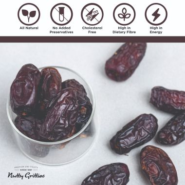 Nutty Gritties: Kalmi Dates - 700g (2 Pack of 350g each)