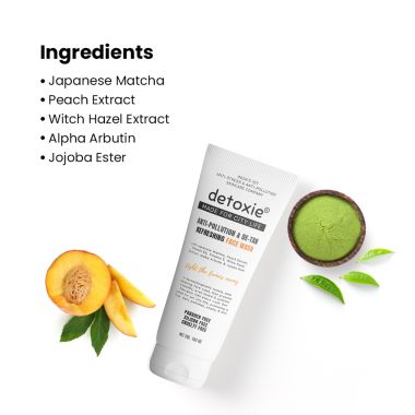 Detoxie: Anti-Pollution & De-Tan Refreshing Face Wash - (100 ml)