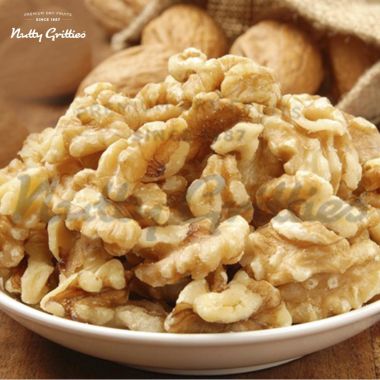Nutty Gritties: California Walnut Kernels, Rich in Omega 3 - 400g (2 Pack of 200g each)