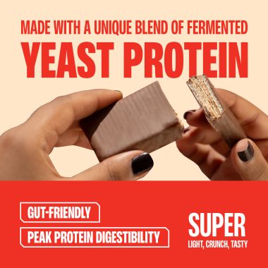 SuperYou: Assorted Protein Wafer Bars (Pack of 10)|10g Protein, 3g Fiber, No Added Sugar 400g