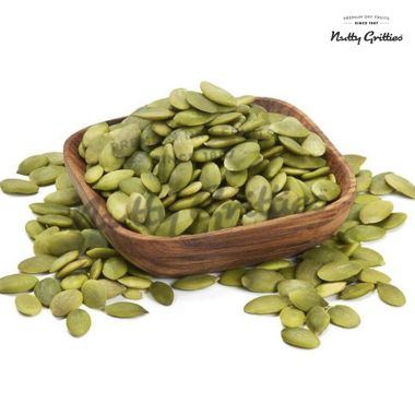 Nutty Gritties: Roasted Pumpkin Seeds, Unsalted - 200g