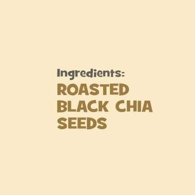 Nourish You: Organic Roasted Chia Seeds - Protein Rich, Helps in weight loss, Gluten free- 100g