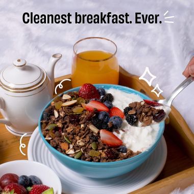 The Whole Truth: Foods - SUPERSAVER Breakfast Muesli - Choco Fruit Crunch - 750g - Made with REAL Chocolate - No added flavour, No artificial colour, No preservatives