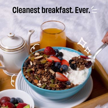 The Whole Truth: Foods - Breakfast Muesli - Choco Fruit Crunch - 350g - Made with REAL Chocolate - No added flavour, No artificial colour, No preservat