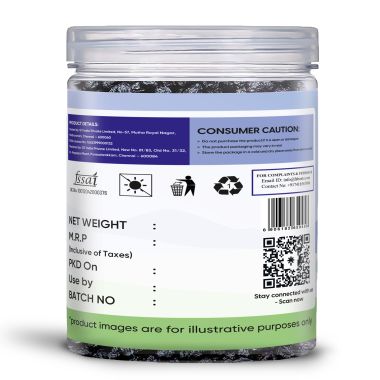 Fabeato: Premium Dried Whole Blueberries 250g - Naturally Sweet & Juicy -Rich in Antioxidants & Fiber - Dried Berries  - Vitamin Rich Berries.
