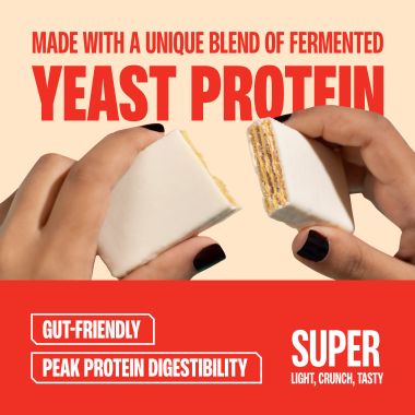 SuperYou: Cheese Protein Wafer Bars (Pack of 10)|10g Protein, 3g Fiber, No Added Sugar 400g