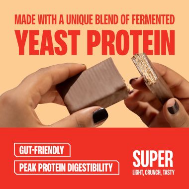 SuperYou: Choco Peanut Butter Protein Wafer Bars (Pack of 10)|10g Protein, 3g Fiber, No Added Sugar 400g