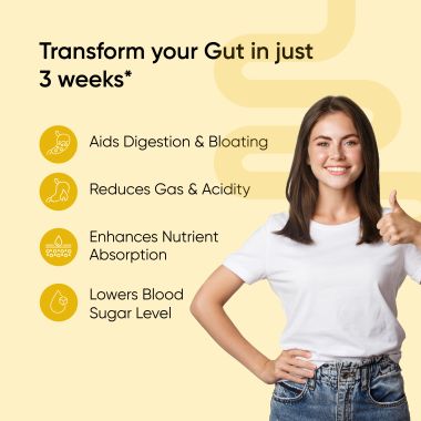 Panchamrit: Gut Health Effervescent Helps Reduces Bloating & Acidity,Constipation Mulethi & Ginger 1Billion CFU Probiotics 20 Tablets (Pack Of 2)