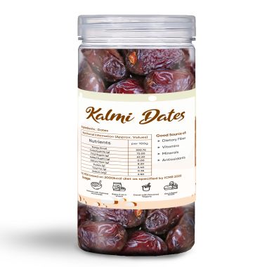 Fabeato: Premium Kalmi Dates/Khajoor 400g  Rich Source of Potassium & IronNaturally SweetNo Added Sugar.