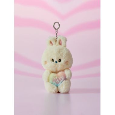 Cokodive: Newjeans - Bunini Md Talking Plush Keyringwhite