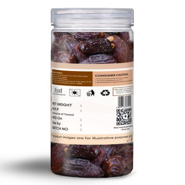 Fabeato: Jumbo Medjoul (Medjool)  Dates 400g 100% Natural, No Additives, Khajur, Khajoor, Dry Dates.