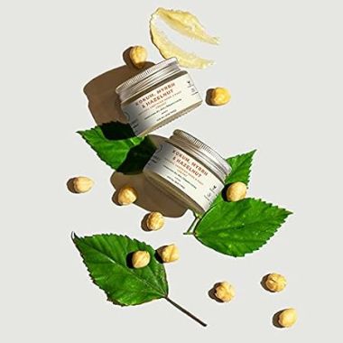 Juicy Chemistry: Kokum, Myrhh & Hazelnut Hand & Foot Cream, 25 g | Organic Hand & Foot Cream for Moisturising Dry Skin & Repairing Cracked Heels | Ecocert Certified Organic for Men & Women | Cruelty-free & 100% Veg