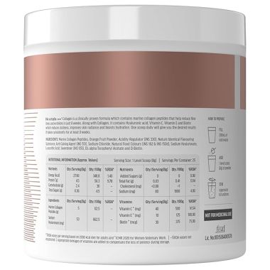 HK Vitals: Skin Radiance Collagen Powder, Marine Collagen (Mixed Fruit, 200 g)