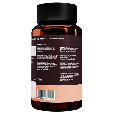 HK Vitals: Biotin, Supplement for Hair Growth, Strong Hair and Glowing Skin, Fights Nail Brittleness, 90 Biotin Tablets