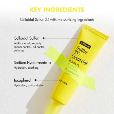 By Wishtrend: Sulfur 3% Clean Gel