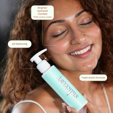 Skinvest: Clear Win Face Cleanser for pimple, acne and dark spots - 100ml | With Aloe Vera, Salicylic Acid 1% | Brightens & Hydrates Skin, Reduces Dark Spots & Blackheads | For All Skin - Men & Women