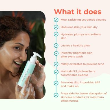 Skinvest: Clear Win Face Cleanser for pimple, acne and dark spots - 100ml | With Aloe Vera, Salicylic Acid 1% | Brightens & Hydrates Skin, Reduces Dark Spots & Blackheads | For All Skin - Men & Women