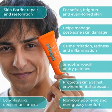 Skinvest: Face Hug Face Moisturiser | For All Skin type | Barrier Repair Moisturizer with 70% Rice water