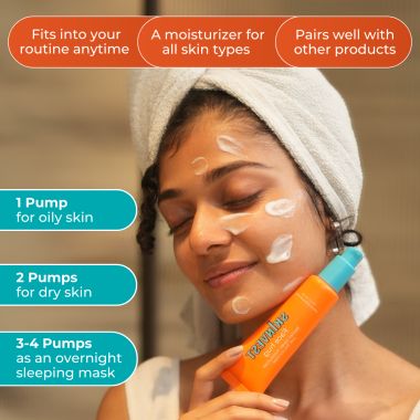 Skinvest: Face Hug Face Moisturiser | For All Skin type | Barrier Repair Moisturizer with 70% Rice water