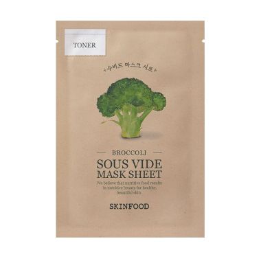 Skinfood: Broccoli sous vide mask sheet 18ml pack of 3