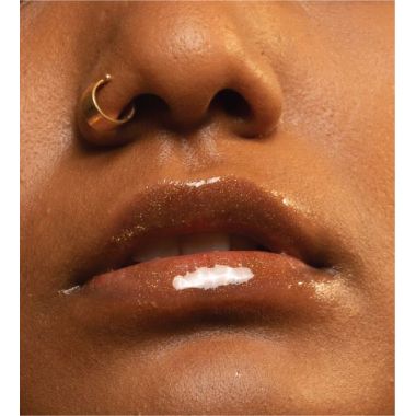 FAE Beauty: Bronze Gold Shimmer Lip Gloss - With Clickable Roller Ball Pen - Becoming - 6gm