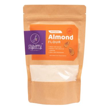 Flyberry Gourmet: Premium Almond Flour (Blanched) 350 gm