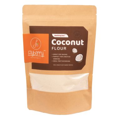 Flyberry Gourmet: Coconut Flour 350g | 100% Vegan | Plant-Based Protein
