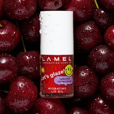 Lamel: Hydrating Lip Oil LET`S GLAZE 403 Sweet cherry