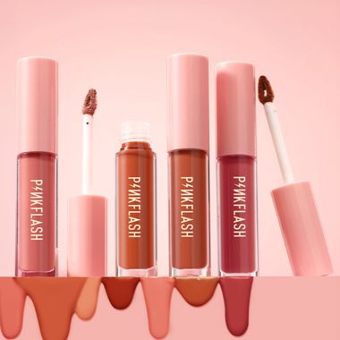 Pinkflash: L01 Melting Matte Lipcream-N04# Flamingos