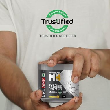HK Vitals: Creatine Monohydrate CreAMP with CreAbsorb  (Citrus Blast, 100g, 25 Servings)