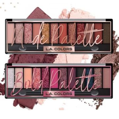 L.A. Colors: L.A. Colors 12 Color Enchanting Eyeshadow Palette Stocking Suffer