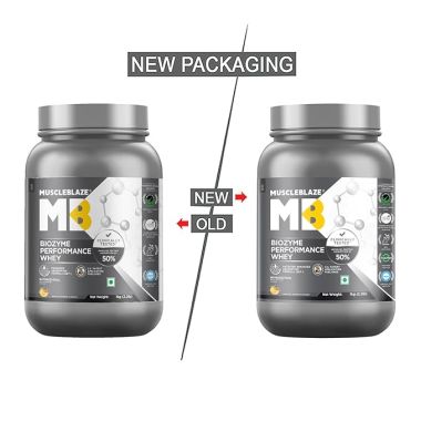 HK Vitals: Biozyme Performance Whey Protein | Clinically Tested 50% Higher Protein Absorption | Informed Choice UK, Labdoor USA Certified & US Patent Filed EAF® (Magical Mango, 1 kg / 2.2 lb)