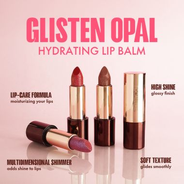Focallure: L12 Glisten Opal Hydrating Lip Balm-PK03 Sweet Karma