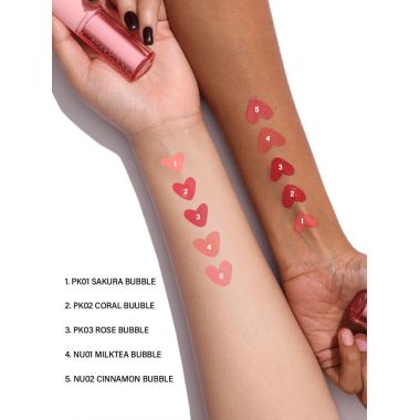 Pinkflash: Watery Transferproof Lip Cream-PK02 Coral Bubble