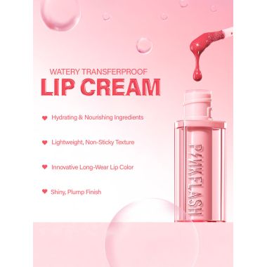 Pinkflash: Watery Transferproof Lip Cream-NU01 Milktea Bubble