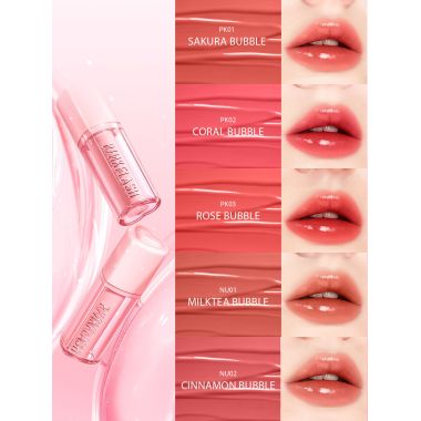 Pinkflash: Watery Transferproof Lip Cream-NU01 Milktea Bubble