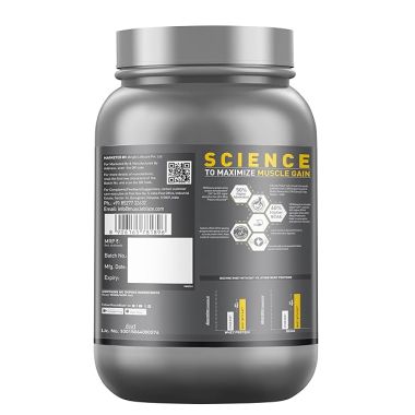 HK Vitals: Biozyme Performance Whey Protein | Clinically Tested 50% Higher Protein Absorption | Informed Choice UK, Labdoor USA Certified & US Patent Filed EAF® (French Vanilla Créme, 1 kg / 2.2 lb)
