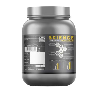 Muscle Blaze: Biozyme Performance Whey Protein, (Informed Choice UK, Labdoor USA Certified) with US Patent Filed EAF® (Rich Chocolate, 750 g / 1.6 lb)