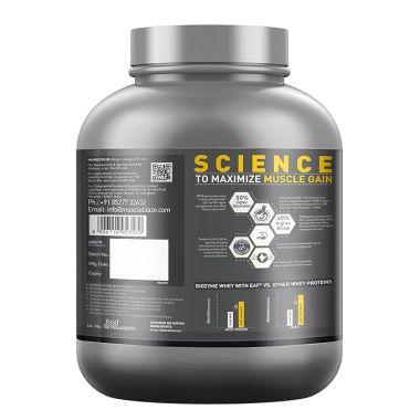 HK Vitals: Biozyme Performance Whey Protein | Clinically Tested 50% Higher Protein Absorption | Informed Choice UK, Labdoor USA Certified & US Patent Filed EAF® (Magical Mango, 2 kg / 4.4 lb)