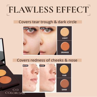 Colorbar: 24Hrs Wear Concealer Palette - Light Medium