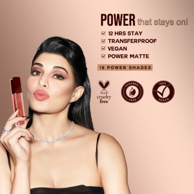 Colorbar: Powerkiss Vegan Matte Lipcolor - Glamping