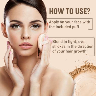 Colorbar: Xoxo Everlasting Finish Compact Powder - Vanilla 001