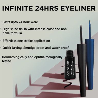 Colorbar: Infinite 24Hrs Eyeliner - Infinite Black 001
